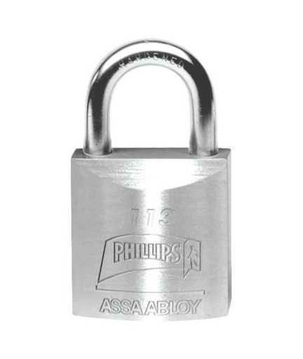 [176-05-17-003] Candado Gris Ph #113 Corto