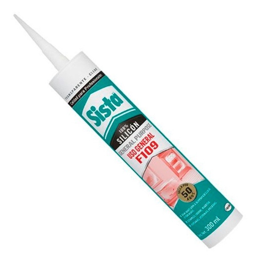 [162-20-06-001] Silicón Uso General F109 Transparente (300 ML)