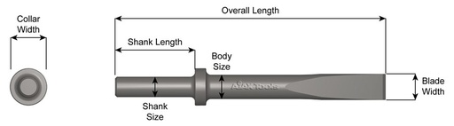 [420-09-08-006] Cincel de 36" vulcano 407-36