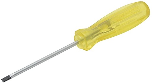 [095-06-20-010] Destornillador ámbar barra redonda punta cabinet 1/8" x 6" Urrea 9626