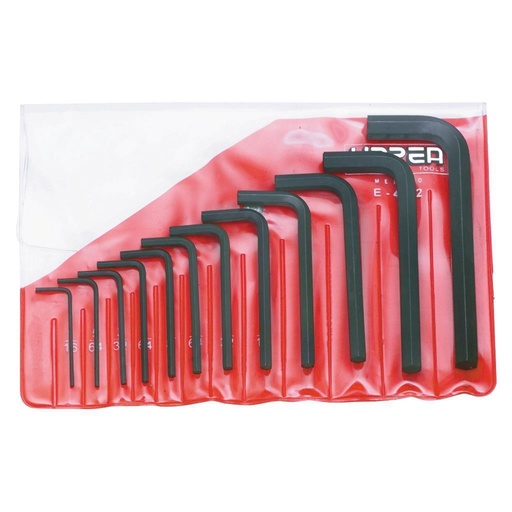 [095-06-38-085] Juego de Llaves hexagonales 12 piezas Urrea 4972