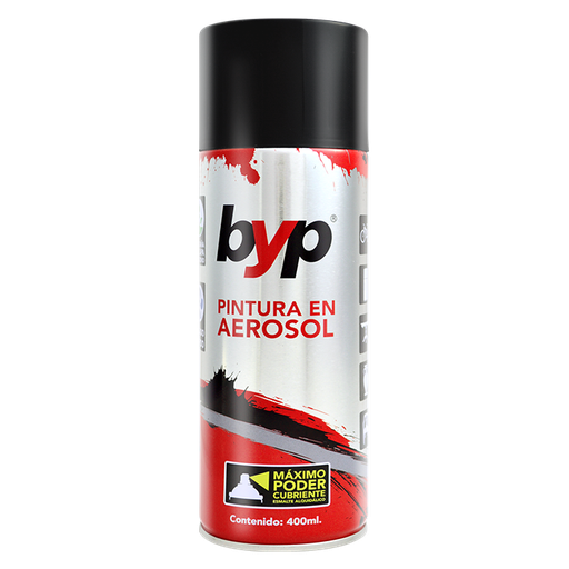 [390-21-12-028] Pintura Aerosol Negro Mate