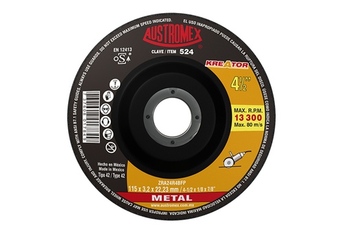 [109-01-03-025] Disco de Corte 524