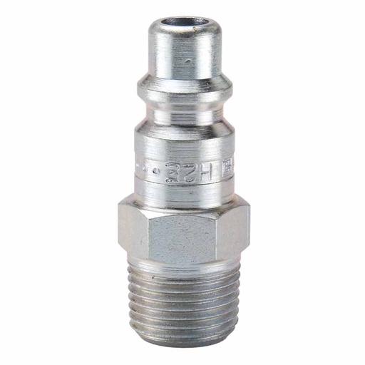 [700-22-48-090] Niple para Cople Rápido Macho nptf de 1/4" x 1/4"-18