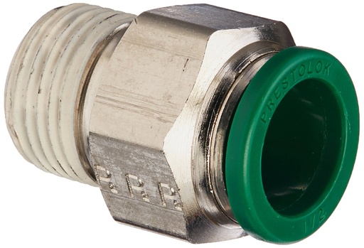 [700-22-25-015] Pneumatic male connector de 3/8" a 3/8" nptf W68PLP-6-6
