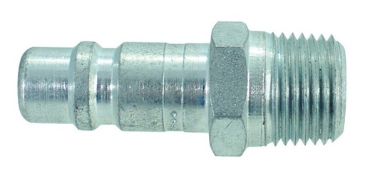 [699-22-58-302] Conector espiga neumática 1/4" macho D2M2