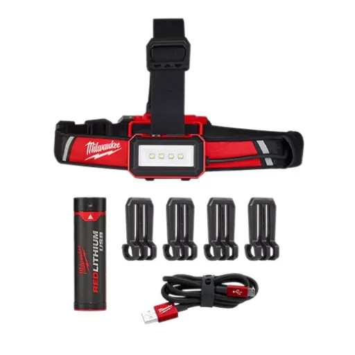 Lámpara de perfil bajo recargable mediante USB