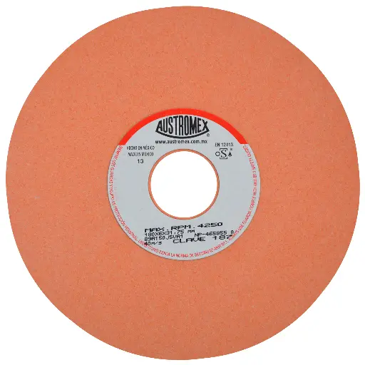 RUEDA ABRASIVA DE 180 X 3 X 31.75 MM PARA AFILAR TODO TIPO DE HERRAMIENTAS DE CORTE