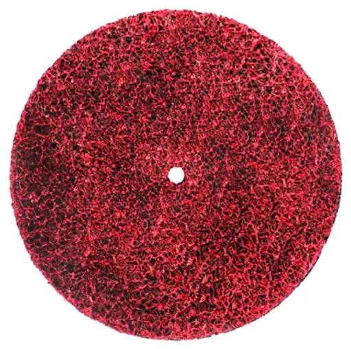 RUEDA DE FIBRA DE SÚPER LIMPIEZA GRANO EXTRA GRUESO DE 100 X 13 MM