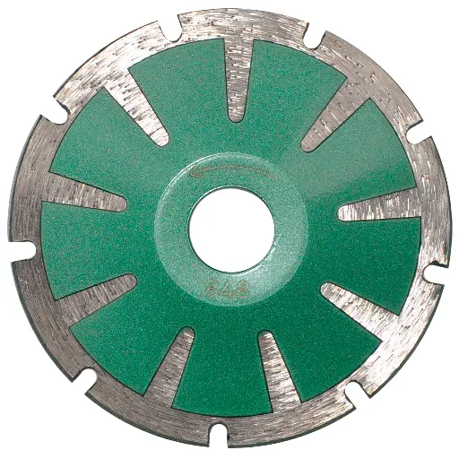 DISCO DE DIAMANTE DE 115 X 4 X 22.2 MM PARA CORTE DE GRANITO, MÁRMOL Y CONCRETO