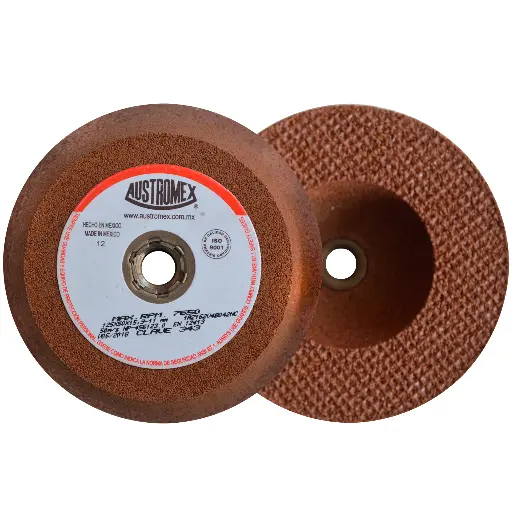 COPA ABRASIVA DE 125 X 50 X M14-2 PARA DESBASTE DE MÁRMOL, GRANITO, TERRAZO, CONCRETO, LADRILLO, FUNDICIÓN DE ALUMINIO, ETC.