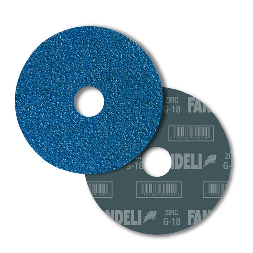 [027-01-05-026] DISCO ABRASIVO DE LIJA G-18 G-36 5" ZIRCONIA