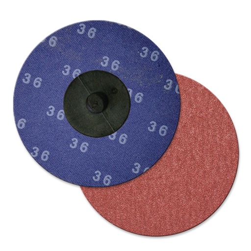 [027-01-05-095] DISCO ABRASIVO DE LIJA R88 G-100 51 MM TORNA-FACIL BRIDA PLASTICO