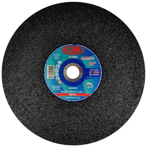 [109-01-03-007] DISCO ABRASIVO CORTE METAL 12" X 1/8 X 1"