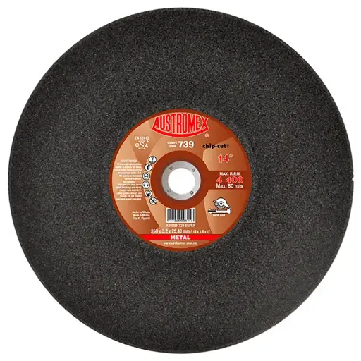 [109-01-03-013] DISCO ABRASIVO CORTE METAL 14" X 7/64 X 1"