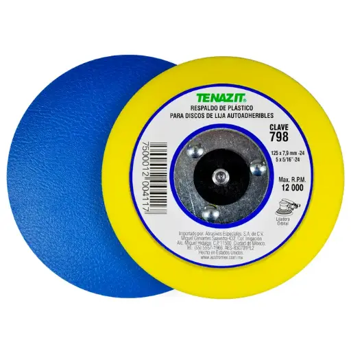[109-01-03-032] DISCO ABRASIVO AUTOADHERIBLE 125x7.9-24 RESPALDO
