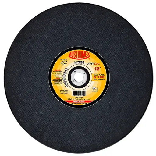 [109-01-03-040] DISCO ABRASIVO CORTE METAL 300 X3.2X25.4