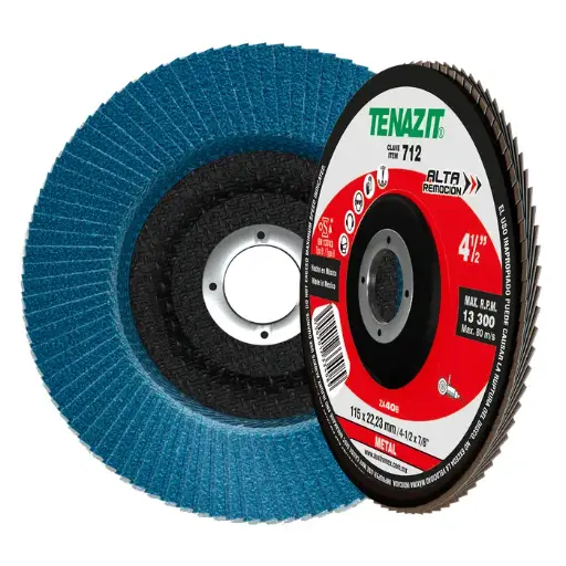 [109-01-05-037] DISCO ABRASIVO LAMINADO 4 1/2 X 7/8 G-40