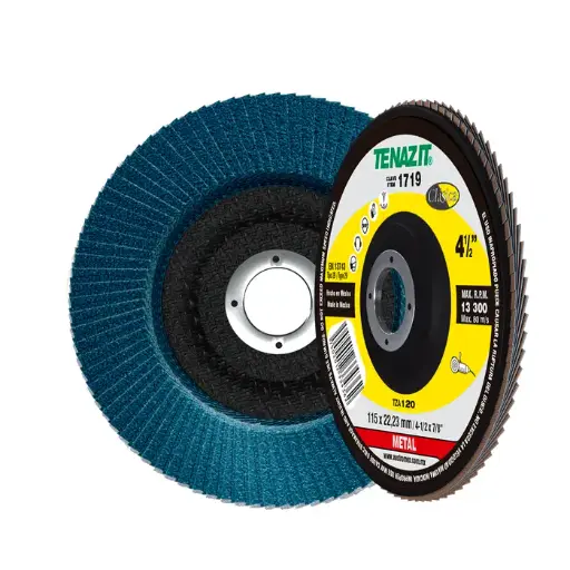 [109-01-05-070] DISCO ABRASIVO LAMINADO 4.1/2X7/8. TZA120