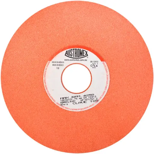 [109-01-18-055] RUEDA ABRASIVA ESMERIL AFILADO 7X1/4X1.1/4 AA80