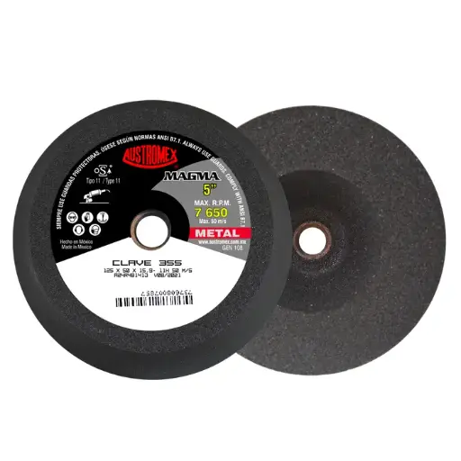 [109-01-25-162] PIEDRA ABRASIVA TIPO COPA 125x50x15.9-11