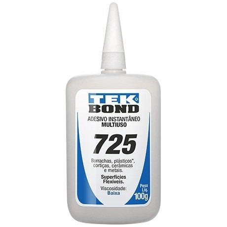 [178-20-04-005] ADHESIVO INSTANTANEO 725 TEKBOND 20G TUBO APLICADOR A