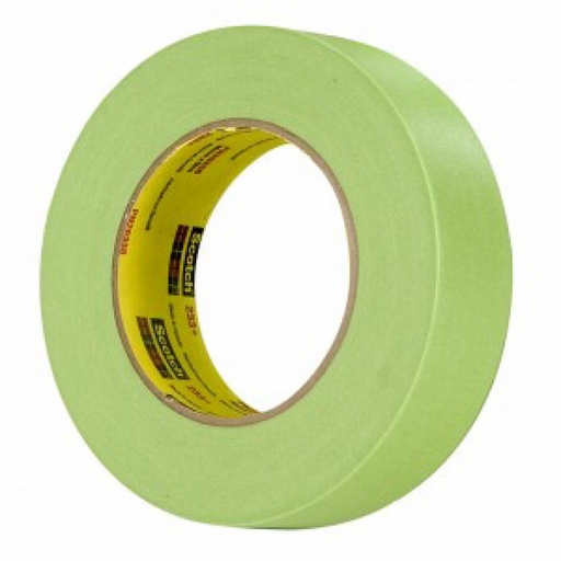 [049-20-01-013] CINTA DE ENMASCARAR VERDE DE ALTO DESEMPEÑO 3M MOD. 233 3/4" X 55 Mts