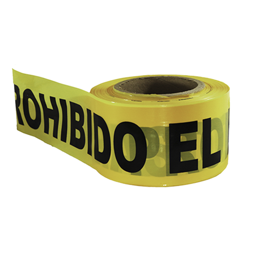 [093-03-06-004] CINTA DE BARRICADA PROHIBIDO EL PASO 304MTS