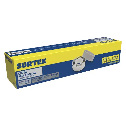 [093-22-91-006] CINTA DE TEFLON 3/4" X 13 METROS USO INDUSTRIAL