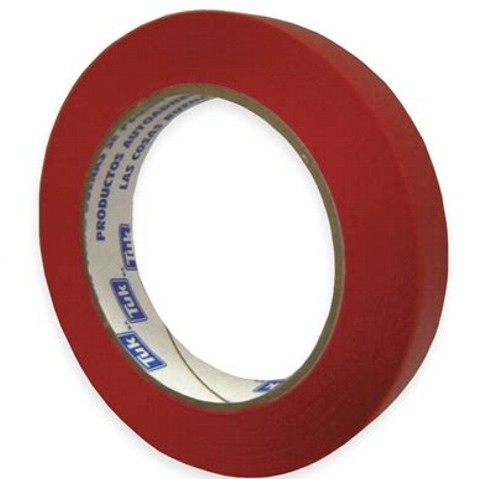 [161-20-01-151] CINTA DE CELOFAN ROJO DE 24MM X 65MTS