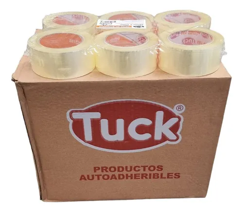 [161-20-01-219] CINTA TRANSPARENTE #183T DE 24MM X 50MM TUK - CAJA CON 48 PIEZAS