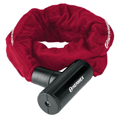 [057-00-05-119] CANDADO CON CADENA FORRADA DE 10 MM HERMEX