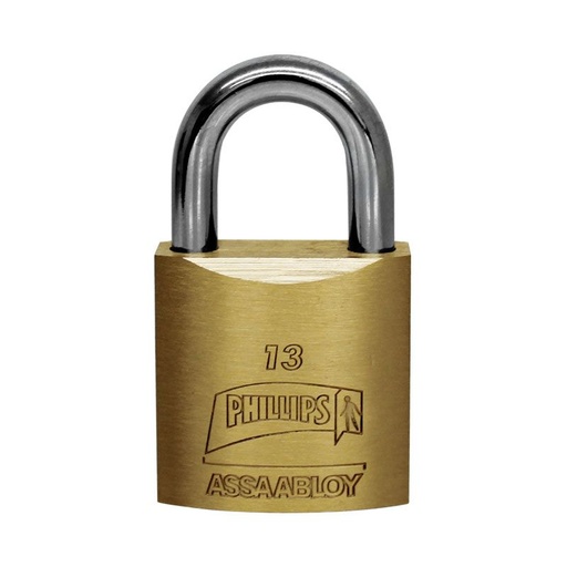 [176-05-16-003] CANDADO LATONADO PHILLIPS # 13 CTO.