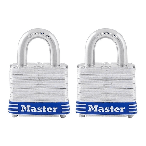 [360-05-19-002] CANDADO MASTER #3 AC LAM 2 PZ AMAES