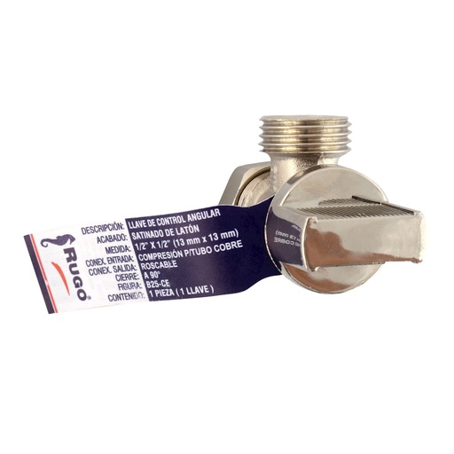 [303-22-43-003] LLAVE CONTROL ANGULAR DE 1/2 CIERRE A 90º