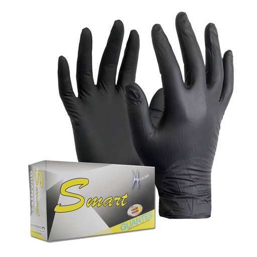 [900-03-14-109] GUANTES DE NITRILO INDUSTRIALES- LIBRES DE TALCO 4 MIL MEDIANOS