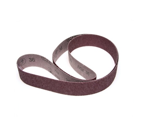 [027-01-06-043] LIJA BANDA GRANO 36 OXIDO DE ALUMINIO DE 6" X 89" TIPO X-86 (TELA)