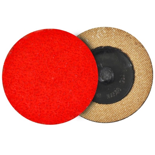 [109-01-26-063] DISCO DE LIJA DE CAMBIO RAPIDO ROL-OK ESPECIFICACION TTAV - 24 GRANO OXIDO DE ALUMINIO DE 25 MM