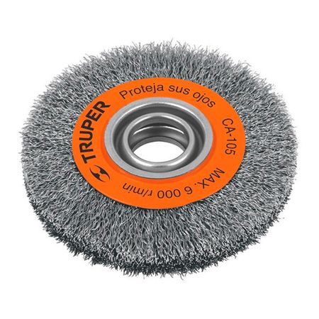 [057-01-22-009] CEPILLO DE ESMERIAL CIRCULAR CON ADAPTADORES 6 x 13/16