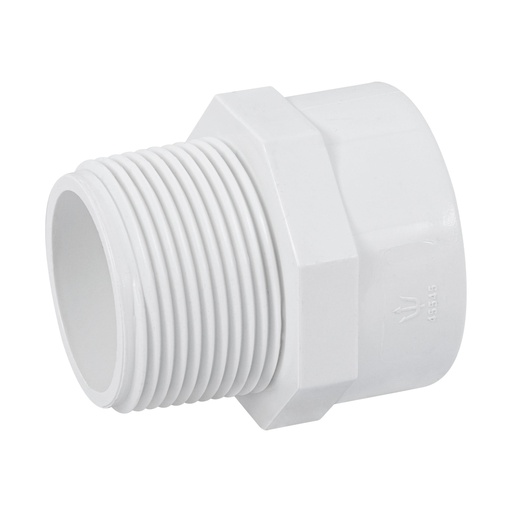 [094-22-94-029] ADAPTADOR PVC DE 1 1/4 NPT CED. 80 MACHO