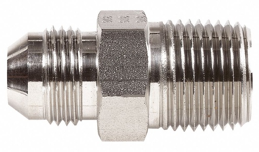 [700-01-01-067] ADAPTADOR MACHO DE 1/4 FLER A 1/4 NPTF