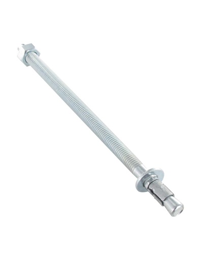 [368-25-60-056] ANCLA RECTA ACERO A36 1" X 40CM, C/4" DE ROSCA EN UN EXTREMO, C/TUERCA Y ARANDEL