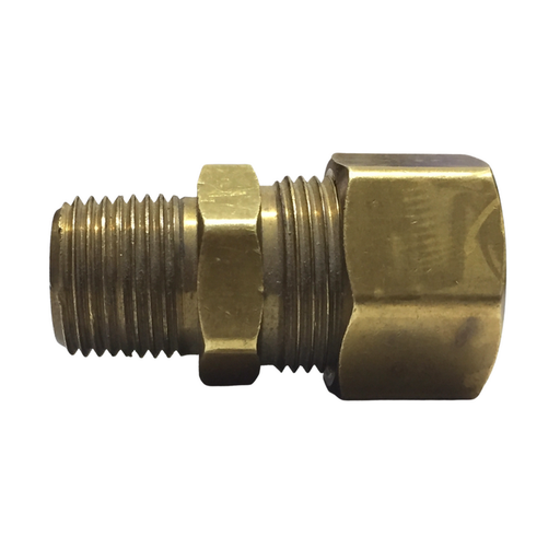 [700-01-01-221] CONECTOR MACHO EN KIT BARRIL Y TUERCA DE 3/8
