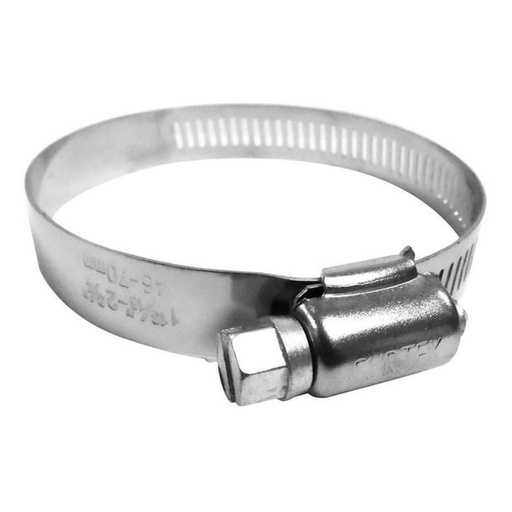 [093-06-01-011] ABRAZADERA SINFIN DE ACERO INOXIDABLE DE 4-1/8" A 5"