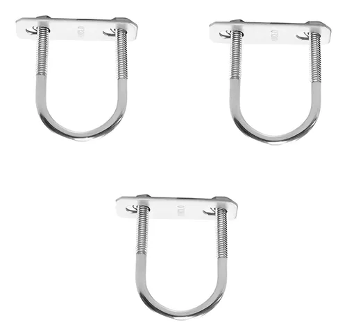 [900-00-06-562] KIT 60109INOX,ABRAZADERA U-120 4" INOX.304;10 PZAS10229INOX, ABRAZADERA U-120 4" Y 20 PZAS70397, TUE