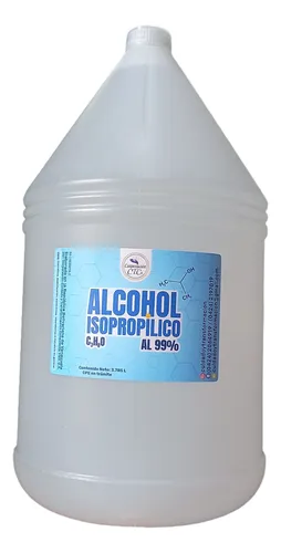 [900-21-01-024] ALCOHOL  ISOPROPILICO AL 99 %  GALON 4 LTS