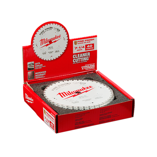 [108-00-16-043] (3) 7-1/4" 40T FINE FINISH BL