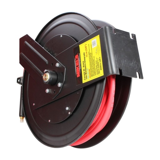 [072-22-47-011] CARRETE DE ACERO CON MANGUERA INTEGRADA 15 MTS (3/8)