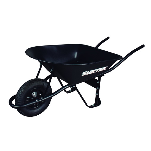 [095-01-01-036] CARRETILLA CON BASTIDOR METÁLICO 5.5 FT LLANTA SÓLIDA