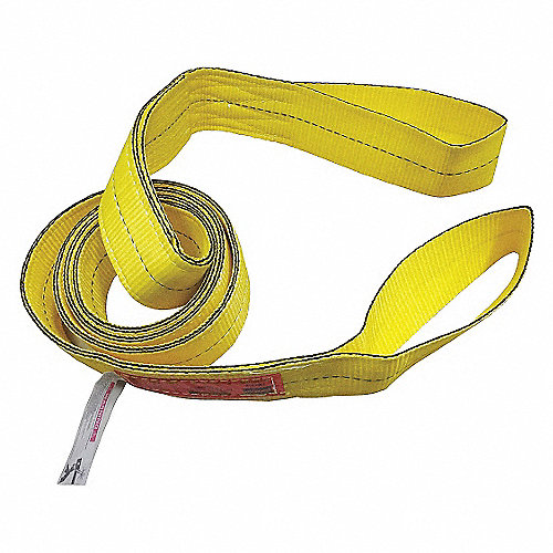 [061-12-06-448] ESLINGA TEJIDA OJO PLANO Y OJO - TIPO 3 POLIÉSTER TUFF-EDGE 2 CAPAS 10 PIES X 4"